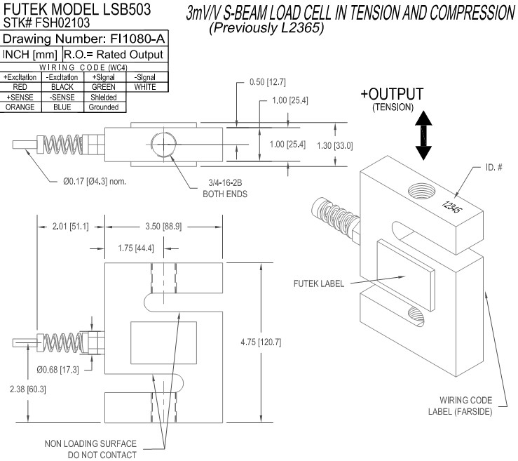 LSB503力傳感器